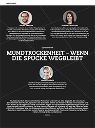 Mundtrockenheit - wenn die Spucke webgleibt